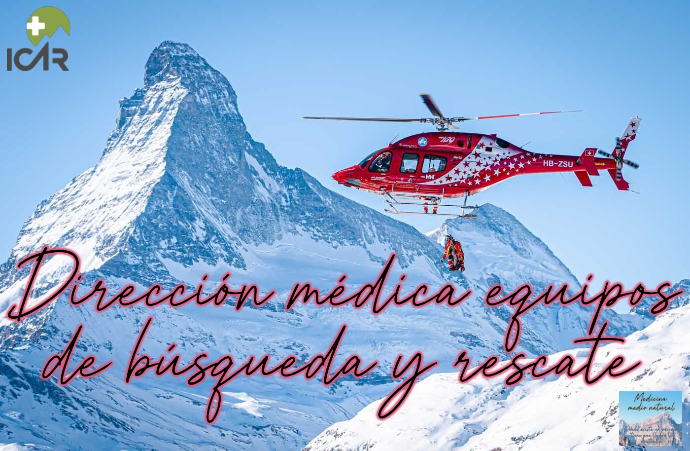 Dirección médica equipos de búsqueda y rescate