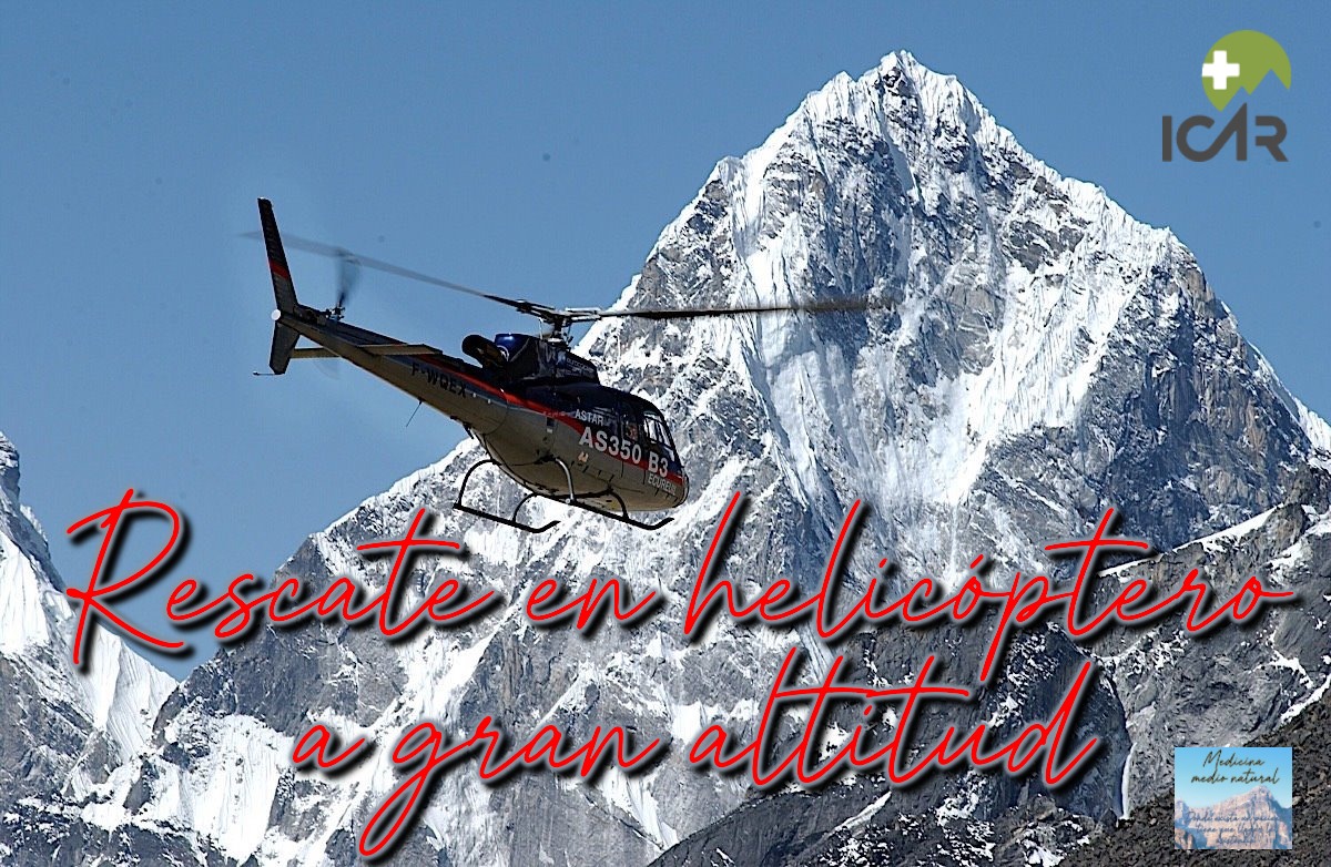 Rescate en helicóptero a gran altitud ICAR
