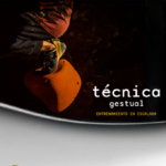 Técnica gestual en escalada