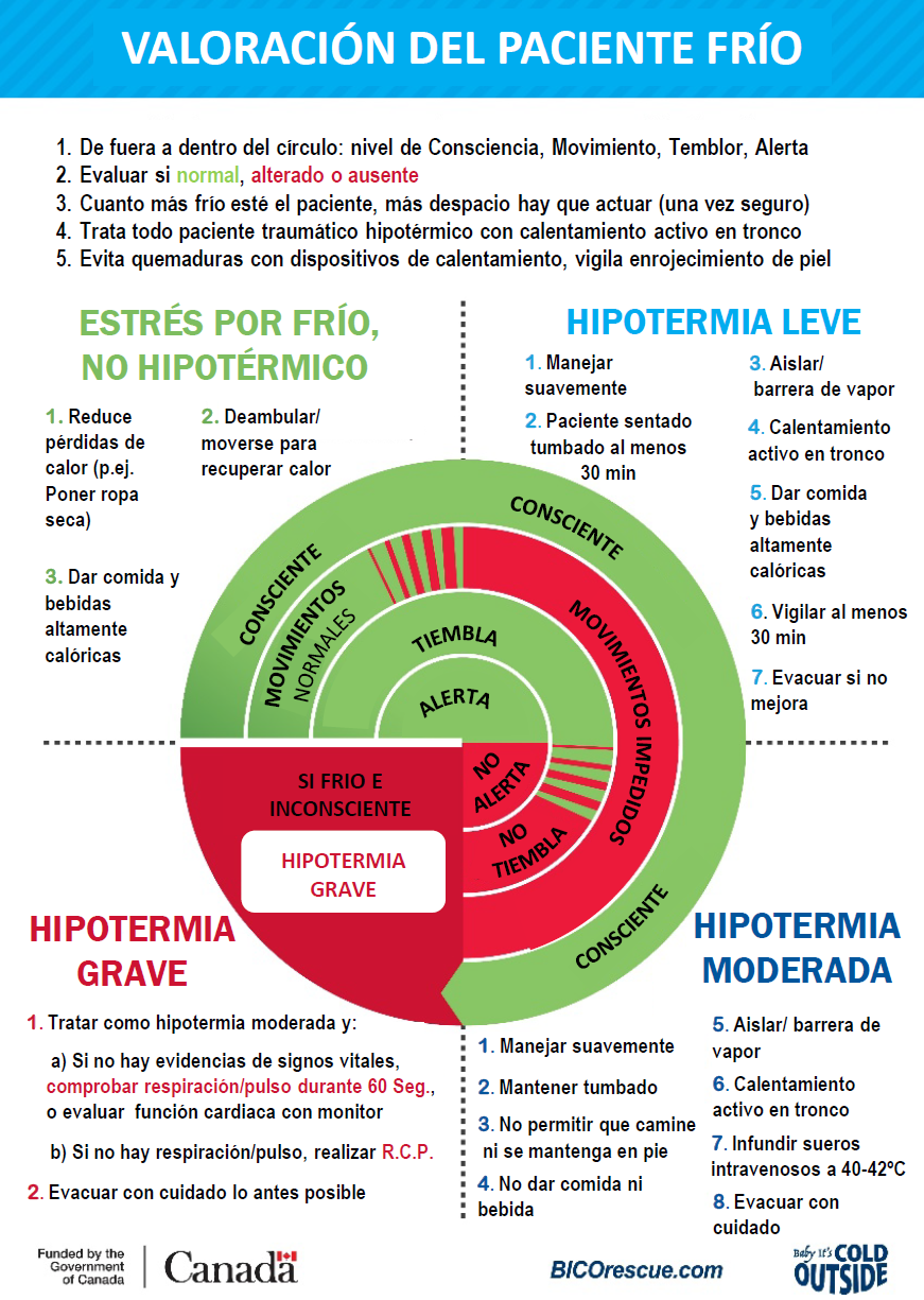 Valoración del paciente frío