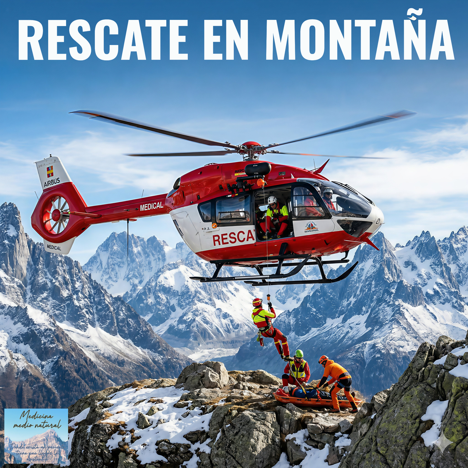 Rescate en montaña