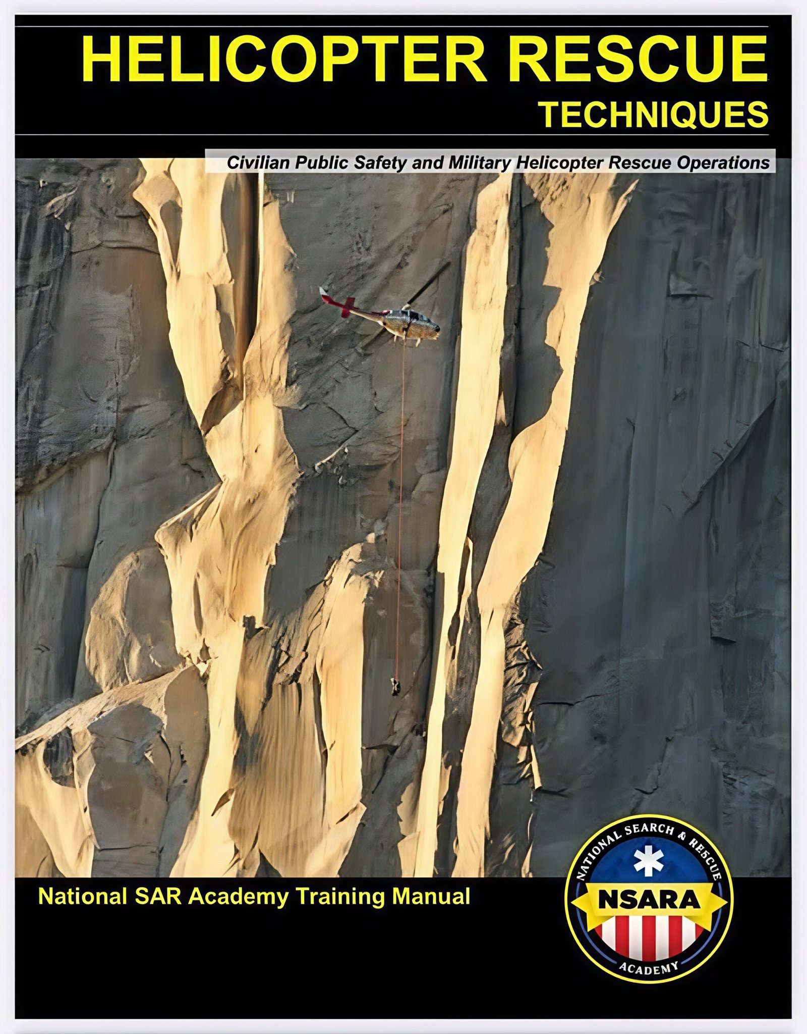 Técnicas de rescate con helicóptero